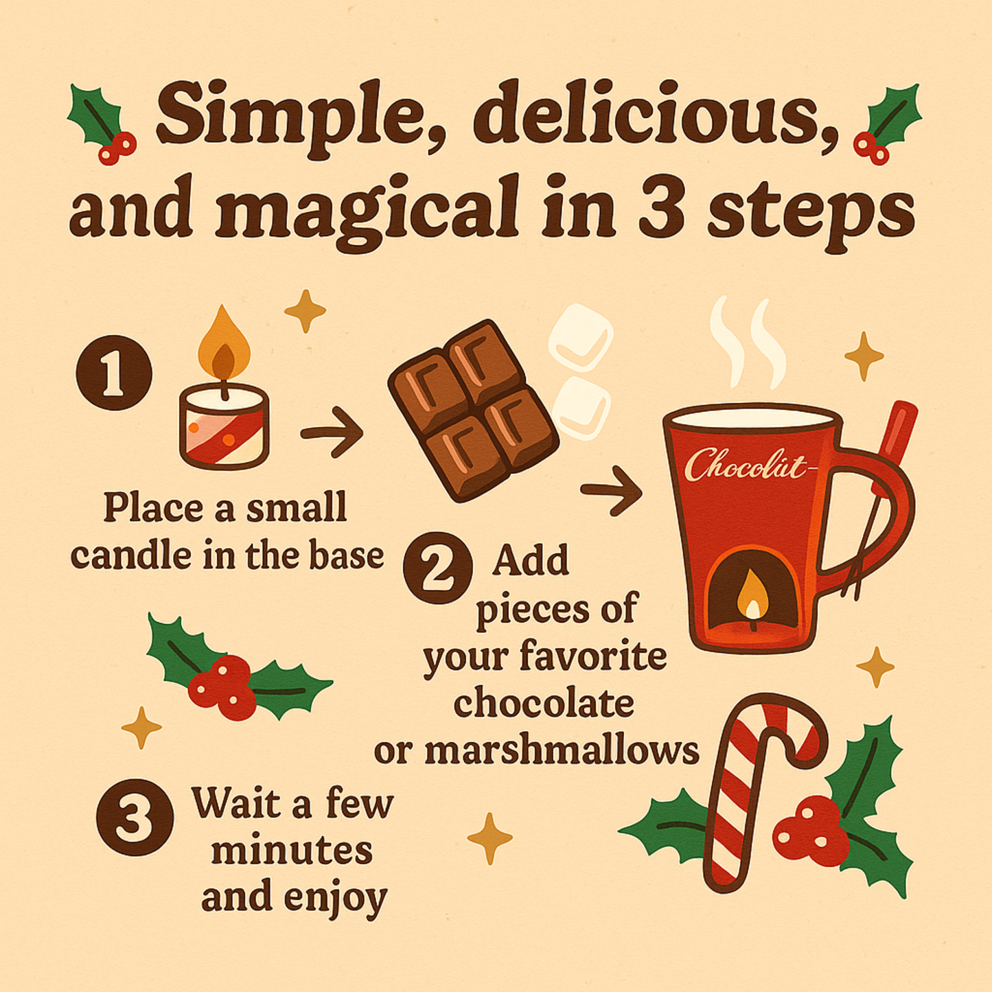 Merry Melt - Chocolate Mug